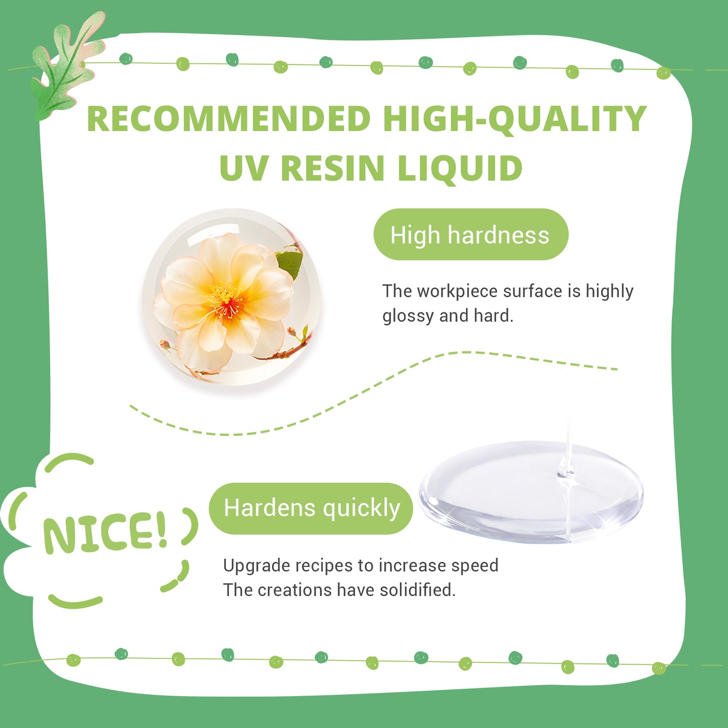 JHKL Low Odor UV Resin Kit