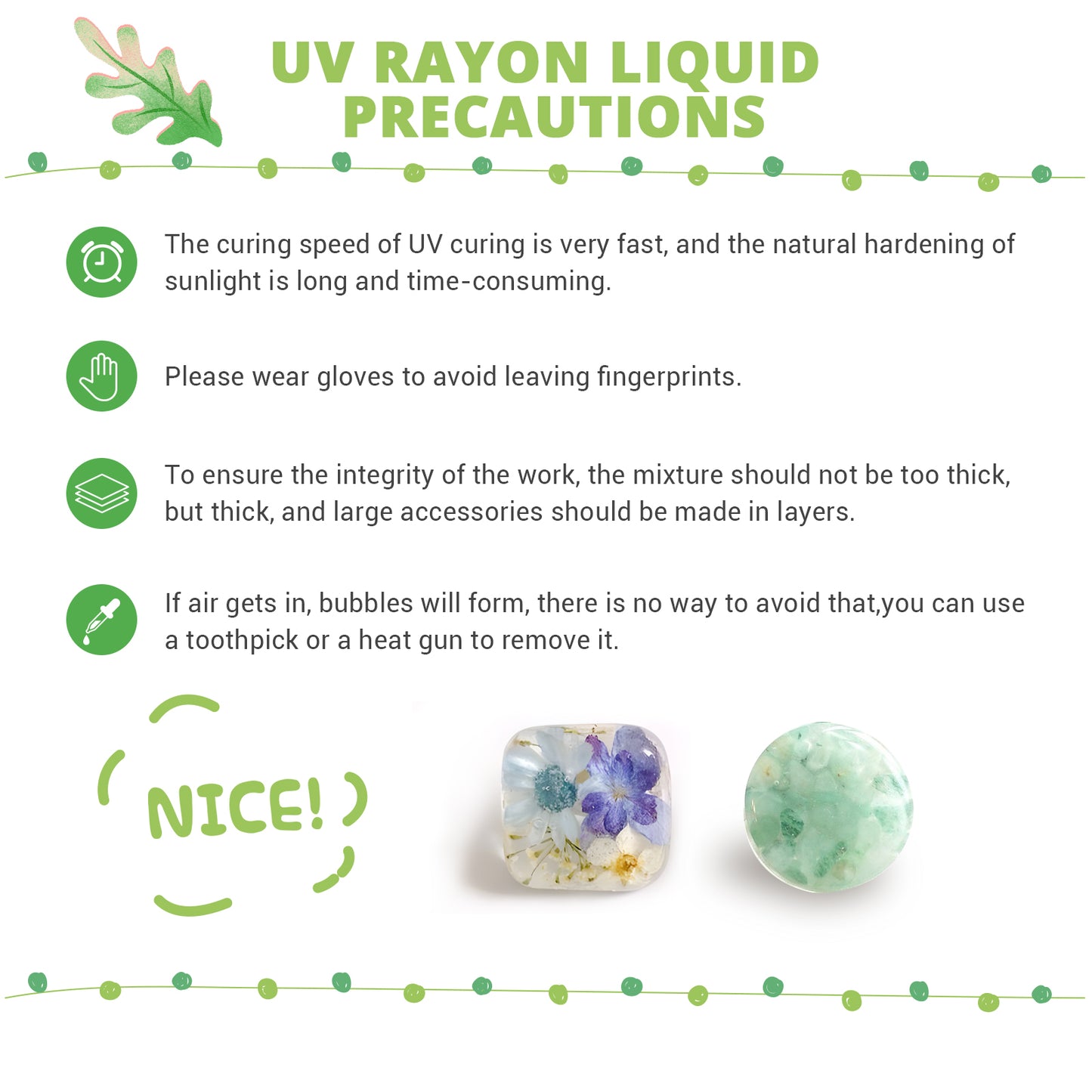 JHKL Low Odor UV Resin Kit