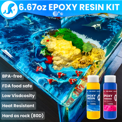 JHKL Versatile Art & Crafting Epoxy Resin